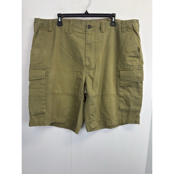 Polo Ralph Lauren Cargo Shorts Mens 40 Classic Chino Military Utility 10" Olive - Picture 1 of 7